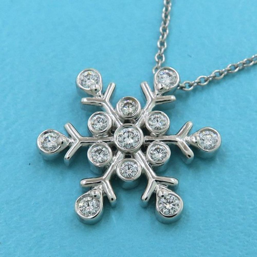 Tiffany Snowflake Diamond Necklace